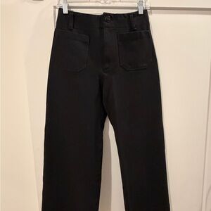 Anthropologie Maeve Black Colette Pants